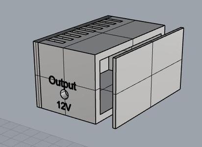 Fonte de Alimentação AC110V -> DC12V