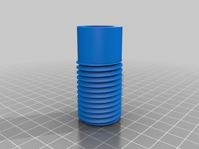 Lightsaber Blade Tip and Thread