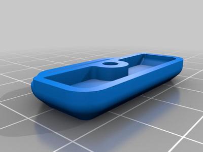 3d printer enclosure side panel adapters - 2020 extrusion side panel for 0.04 inch plexiglass