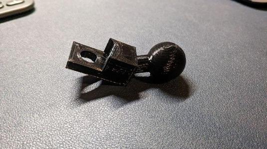 22mm Angled Ball Support for QuadLock