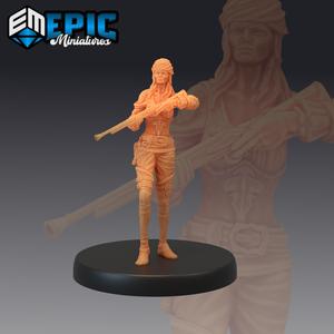 Pirate Gunner Rifle  / Corsair Female