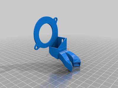ANET A8/ZONESTAR P802 SPRIYA Taller Fan Duct