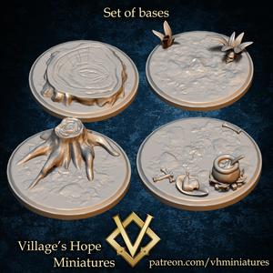 Various bases supportless