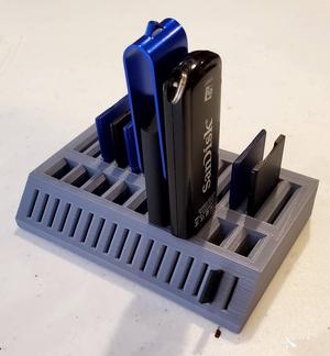 Mega USB SD MicroSD Card Holder