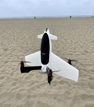 Quadsitter - control surface less tailsitter VTOL