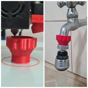 3/4 faucet adapter aerator / Adaptador para torneira 3/4
