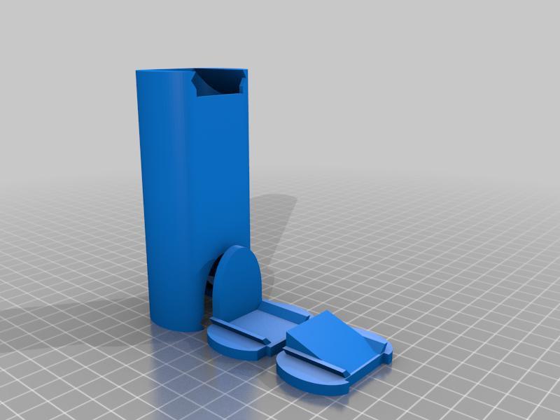 Compact Rounded Dice Tower / Box