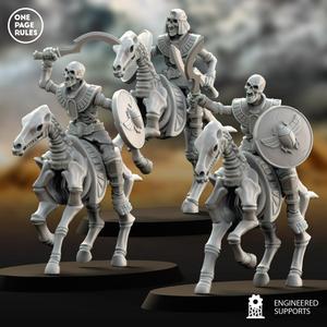 Skeleton Horsemen - Mummified Undead