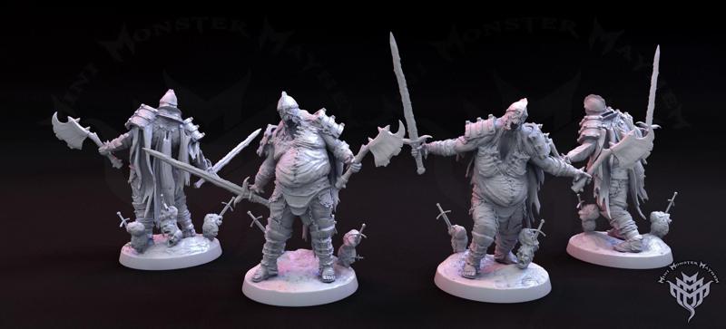 Masochistic Plate Death Knight (2 poses)