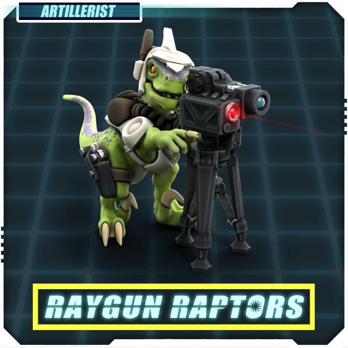Raygun Raptors Artillerist