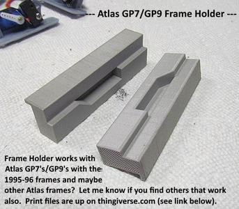 Frame Holder for '95-96 Atas GP7/9 frame......