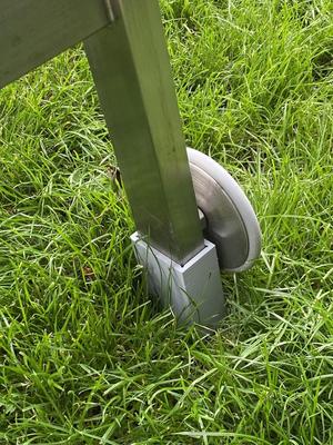 Leg Raise for Stern Sunbed „Allround“ (Stainless Steel)