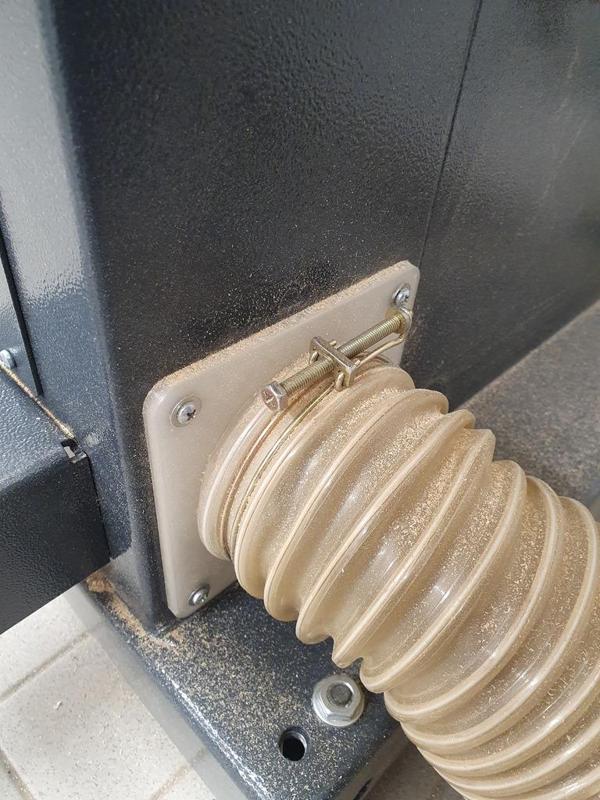 Absaugadapter Bandsäge Hammer N4400 für 100-mm-Schlauch