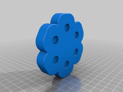 Magnetic screw holder with lid