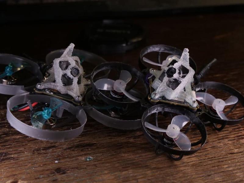 beefy HDZero tinywhoop canopy wiz horn. 30, 35, 38 degrees