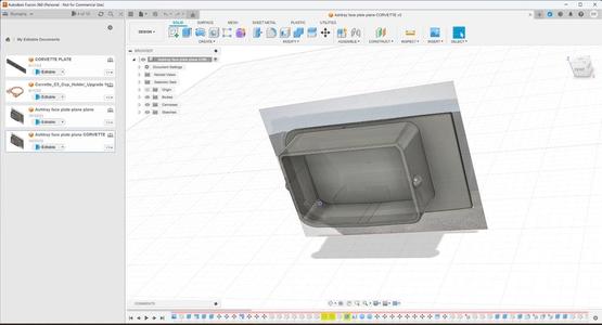 C5 Corvette Ashtray Replacement Panel