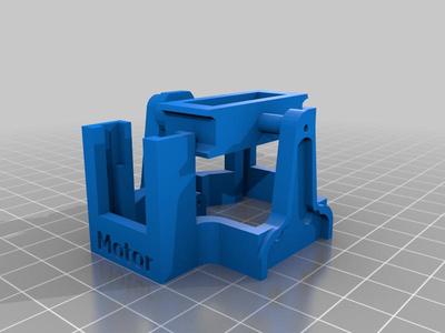 Motor con imanes de 20 x 20 x 5