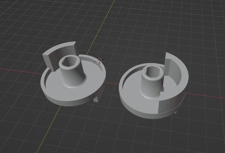 Danco Tub/Shower Trim Kit for Moen, handle adapters/connectors, Posi-Temp and Moentrol types.