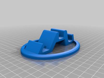 Elliptical Cell phone stand 
