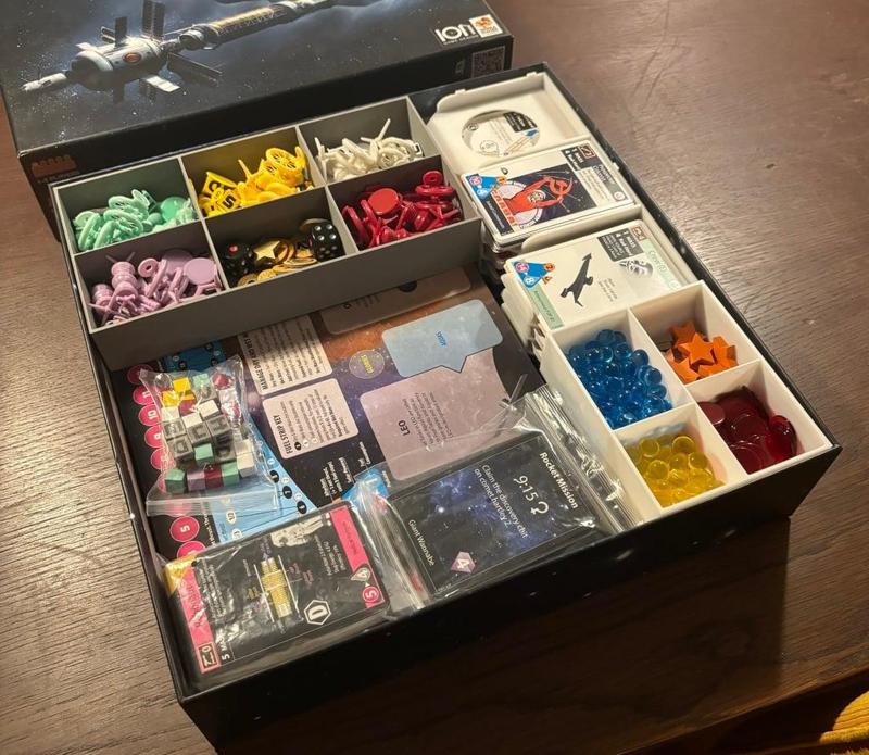 Insert for High Frontier 4 all boardgame