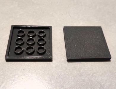 4x4 LEGO smooth plate
