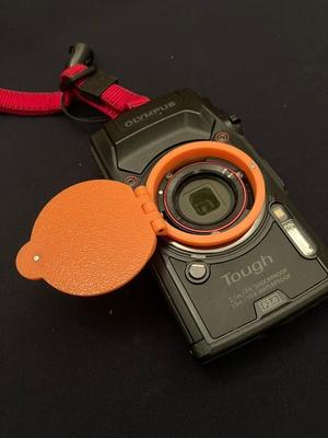 Splash Cap for an Olympus Tough Camera