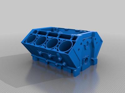 Engine block (can be a pencil holder)