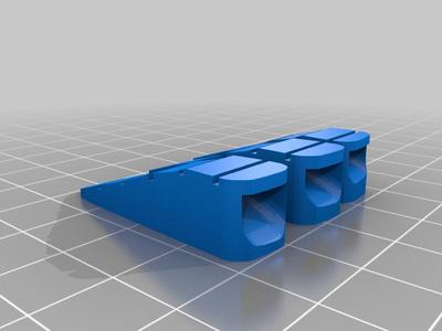 Wolverine claw glove mounts