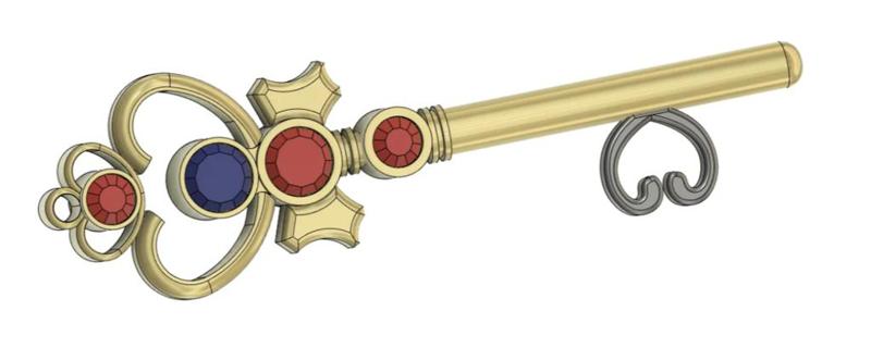 Sailor Moon - SpaceTime Key Pendant