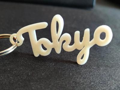 Tokyo keychain