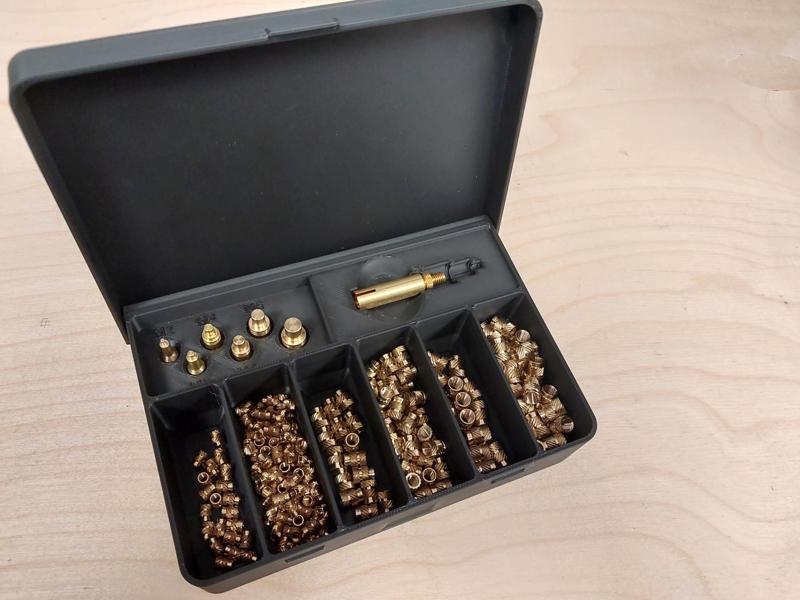 Threaded insert case for CNCkitchen Ersa 832 & 842