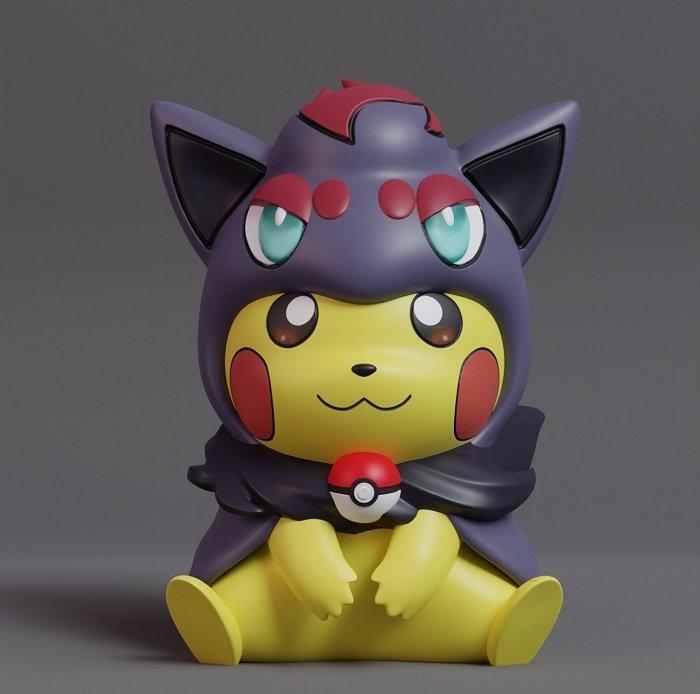 Pokemons - Pikachu (Cosplay Zorua)