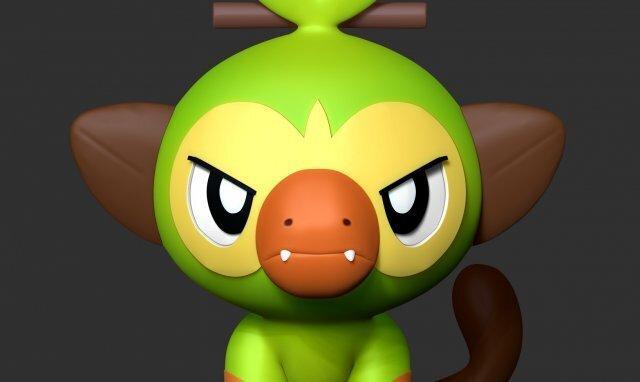 Grookey - Fan Art