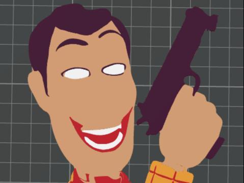 Woody With a Gun