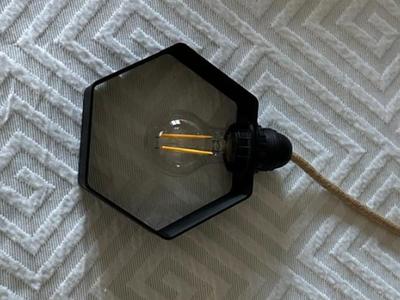 Hexagon Hanging Light Lamp