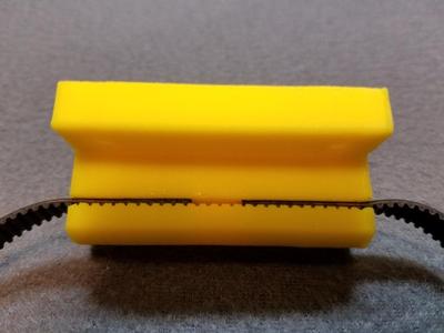 Prusa I3 Y Belt Holder 4 bolt mounting for 6mm GT2 Belt