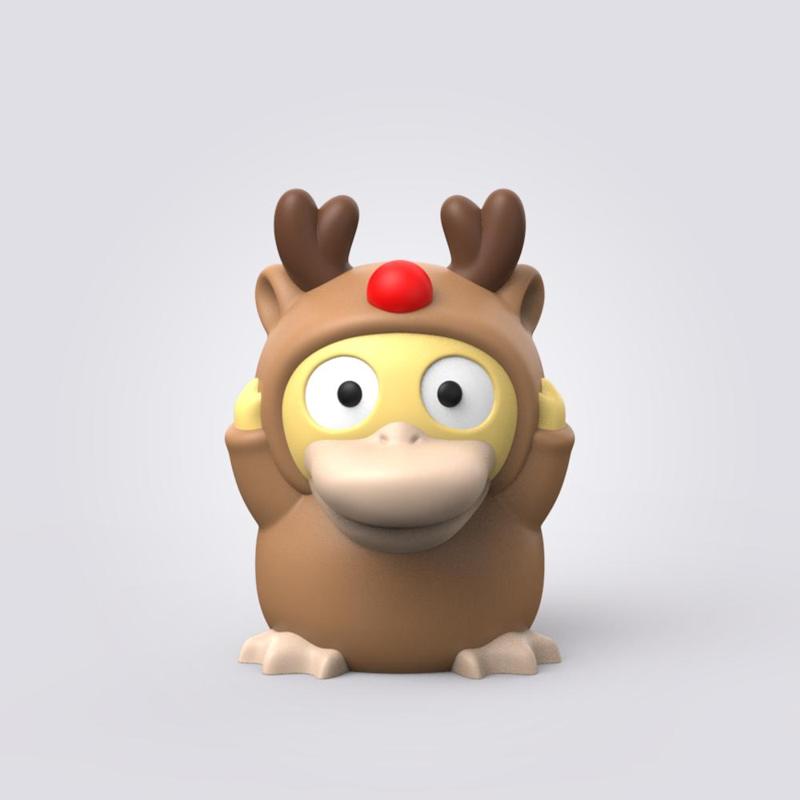 POKEMON - CHRISTMAS PSYDUCK (EASY PRINT NO SUPPORT)