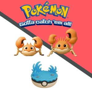 Pokemon Krabby evolution pack x 3 units
