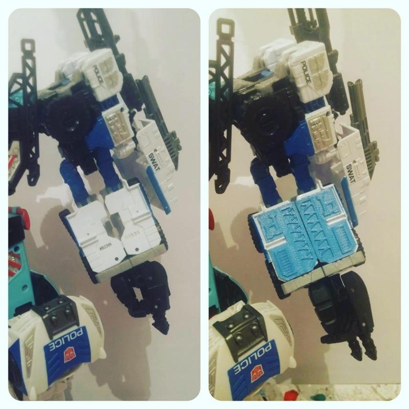 Transformers Combiner War: Rook leg/ arm panel