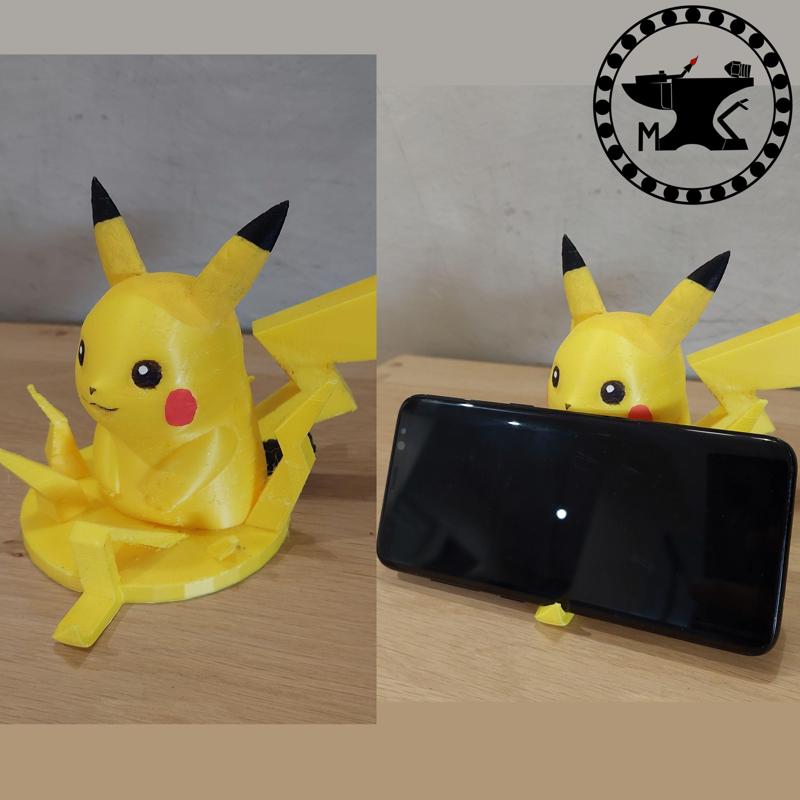 Pikachu phone holder