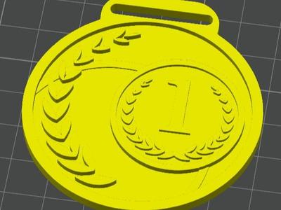 Champion Medal 1st Place / Medal winners champion