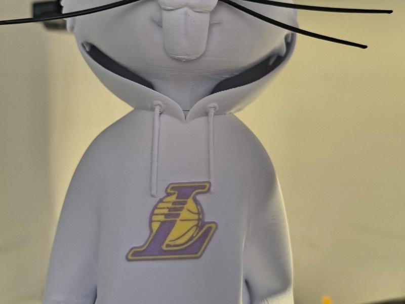 logo Lakers NBA per Bugs Bunny Urban