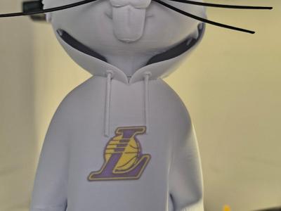 logo Lakers NBA per Bugs Bunny Urban