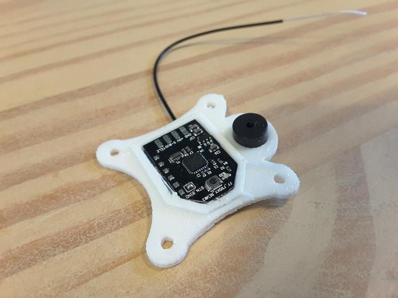 Furious Mini RX FRSKY Adapter  Receiver  + Buzzer 9mm 