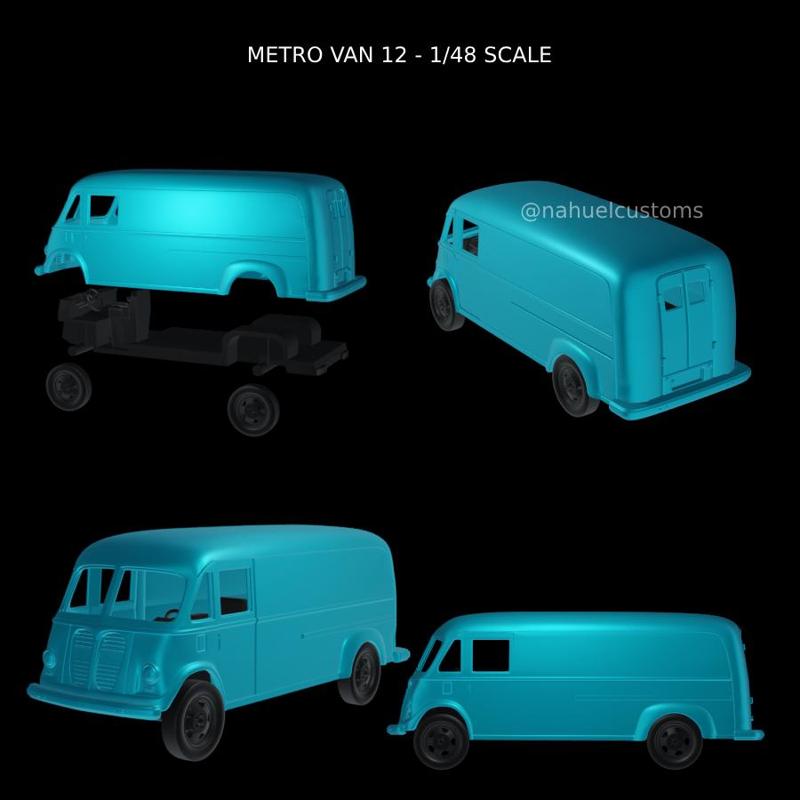 METRO VAN 12 - 1/48 SCALE