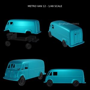 METRO VAN 12 - 1/48 SCALE
