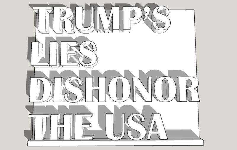 Trump's Lies Dishonor The USA