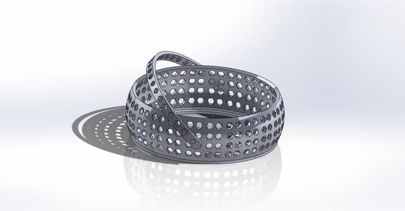 bowl side surface and handle