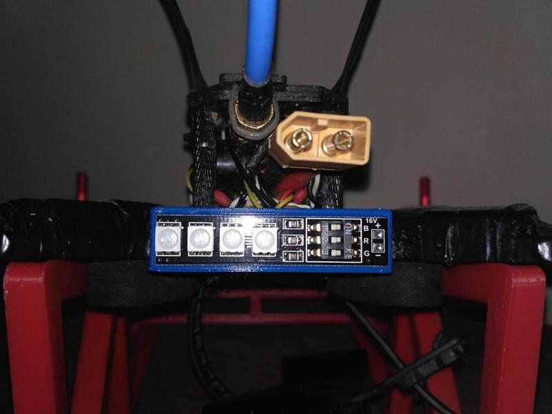 Realacc X210 Rear LED mount