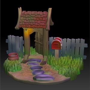 Pokemon Diorama Village Fence